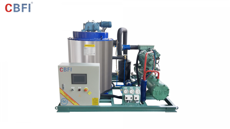 เครื่องทำน้ำแข็งเกล็ดสำหรับเรือเดินสมุทรขนาดใหญ่/เรือประมง (BF5000)